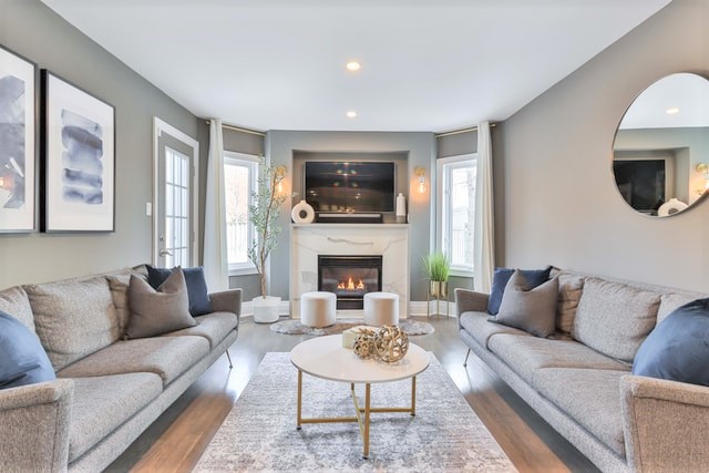 How to Arrange an Awkward Living Room Layout with Fireplace - Organized