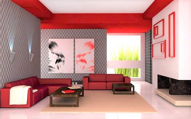 Colors that match with maroon walls